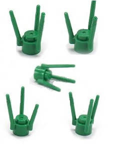 

Зелень-трава, 5шт. аксессуары для конструктора Лего, Зелёный