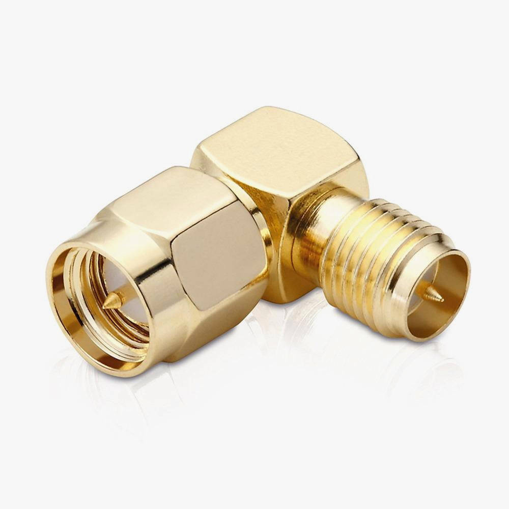 

Переходник SMA male - RP-SMA female 90°