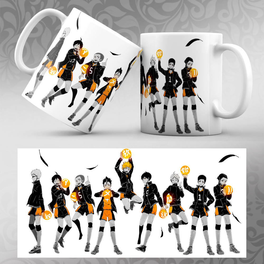

Чашка Аниме Haikyuu! 012, Белый