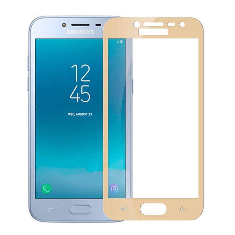 

Защитное стекло Walker Full Glue для Samsung J250 Galaxy J2 2018 Золотой