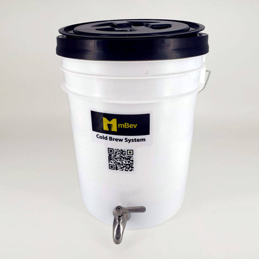 

Ведро для заваривания колд-брю Cold Brew mBev 20 л, профессиональная система приготовления холодного кофе