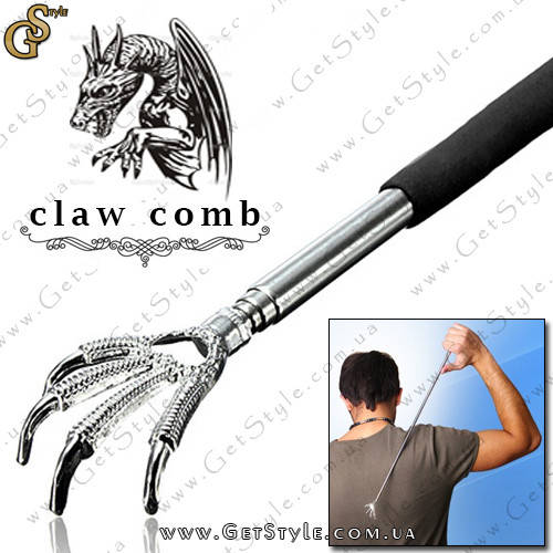 

Чесалка для спины Сlaw Сomb коготь дракона