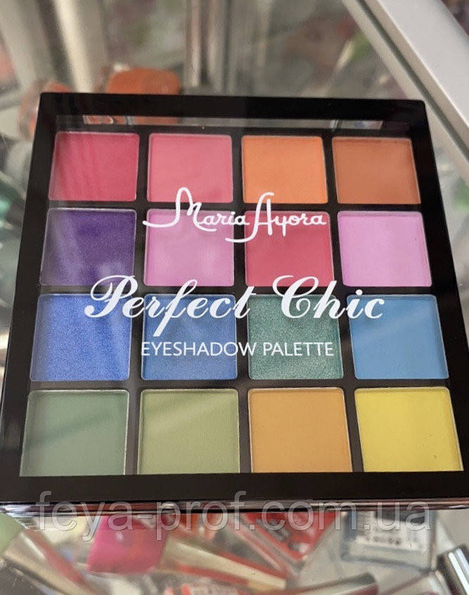 

MARIA AYORA 16 Colors Eyeshadow Palette Waterproof Eye Makeup 03