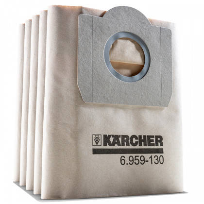

Бумажный мешок Karcher для WD3/WD3P/WD3Premium (5шт)