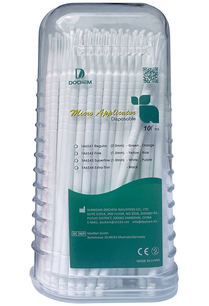 

Микроаппликаторы Dochem супертонкие, 1.0 мм, 100 шт.