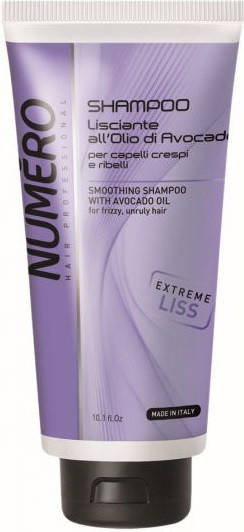 

Шампунь для разглаживания волос с маслом авокадо Brelil Numero Smoothing Shampoo 300 мл
