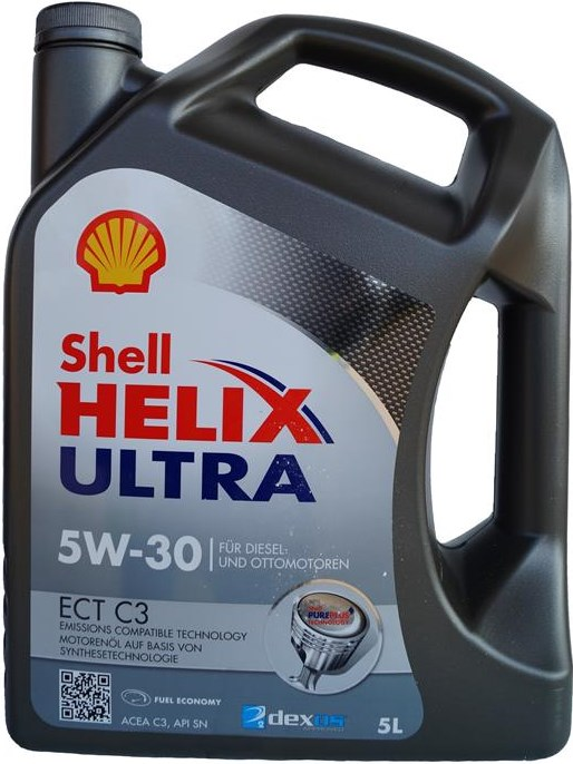 

Моторное масло Shell Helix Ultra ECT C3 5W-30 5л