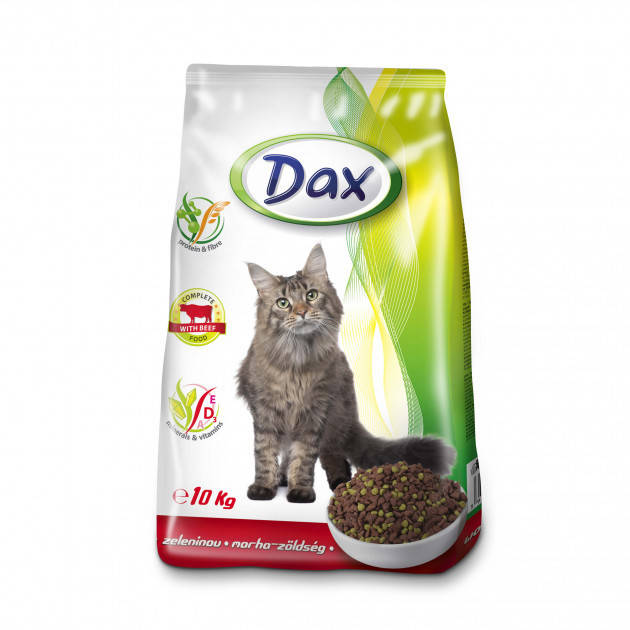

Сухой корм для кошек Dax Говядина 10 кг