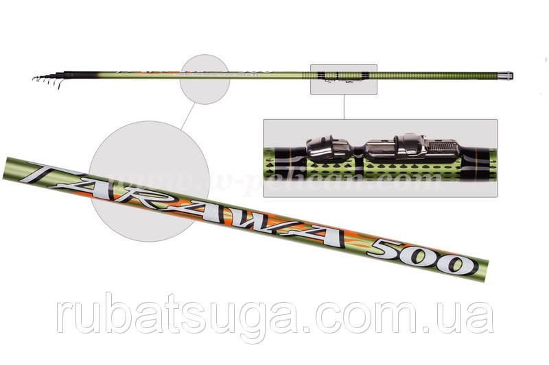 

Удочка для рыбалки Siweida Tarawa 5-20гр. 4 м без колец