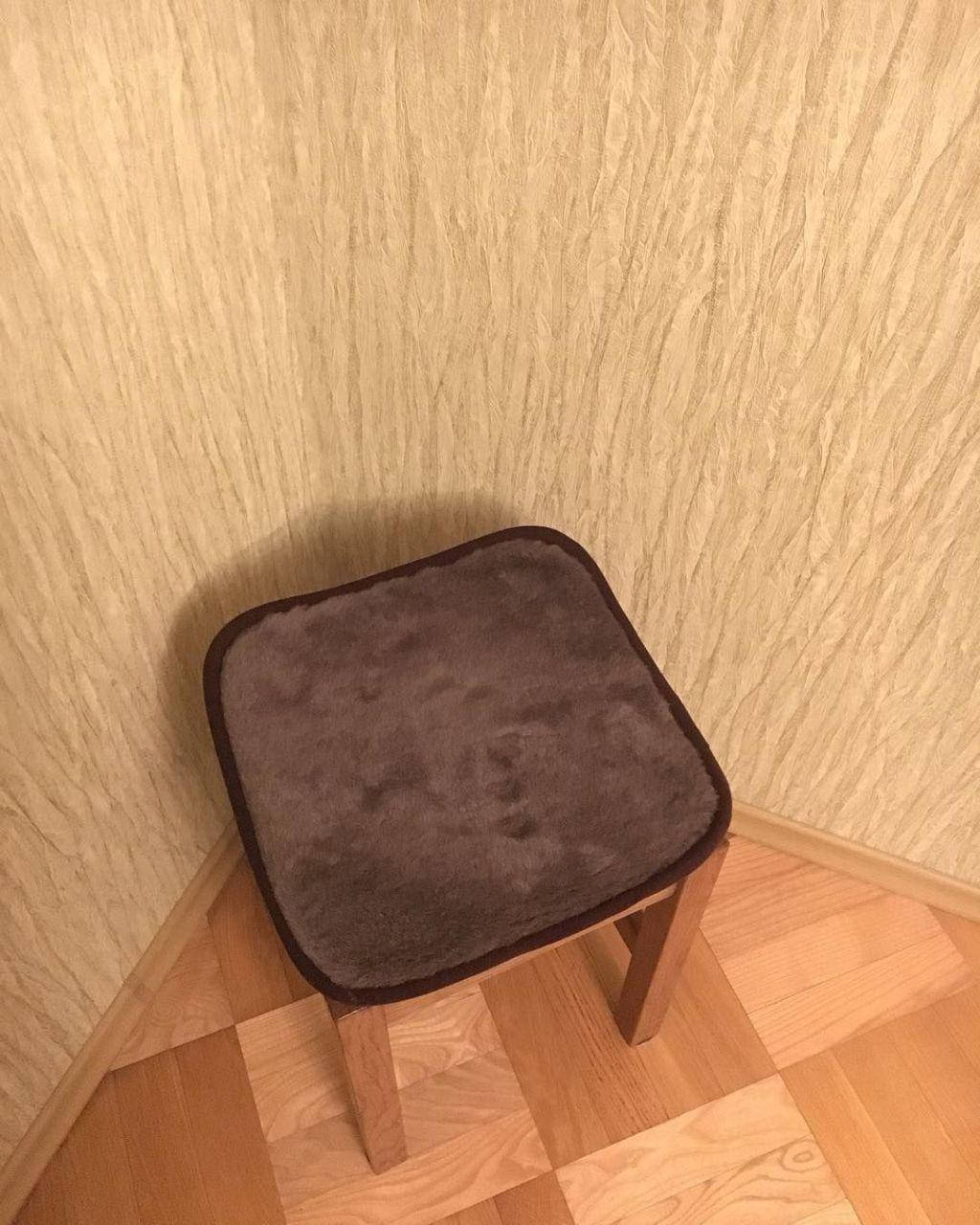 

Накидка на сиденье из овчины 50*50