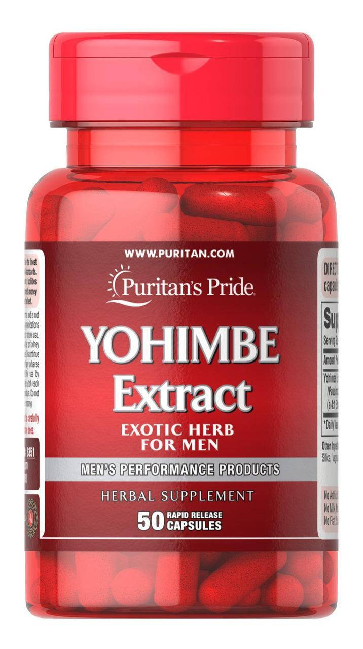 

Стимулятор сексуальности YOHIMBE EXTRACT 50 капсул