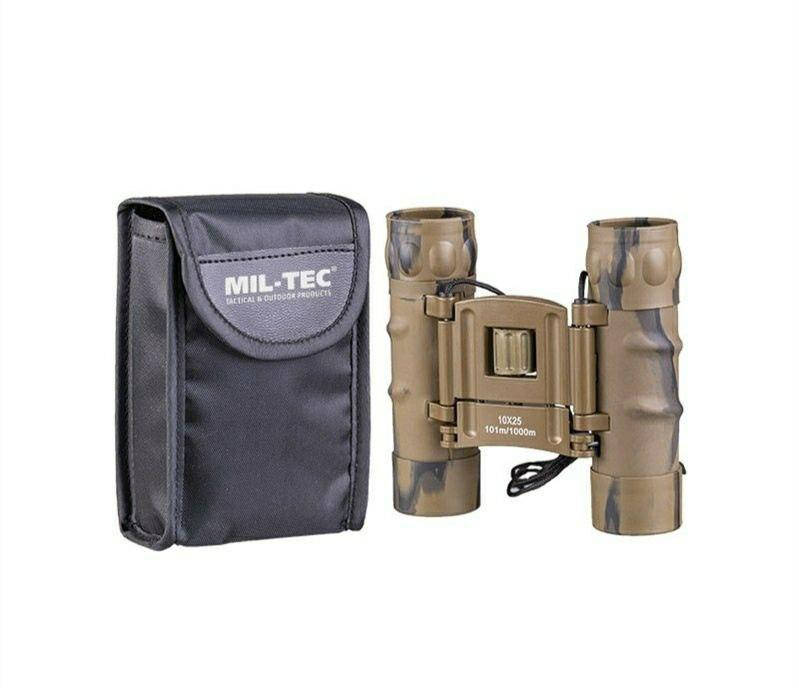 

Бинокль MIL-TEC Desert GEN II Collapsible 10X25 койот, Коричневый