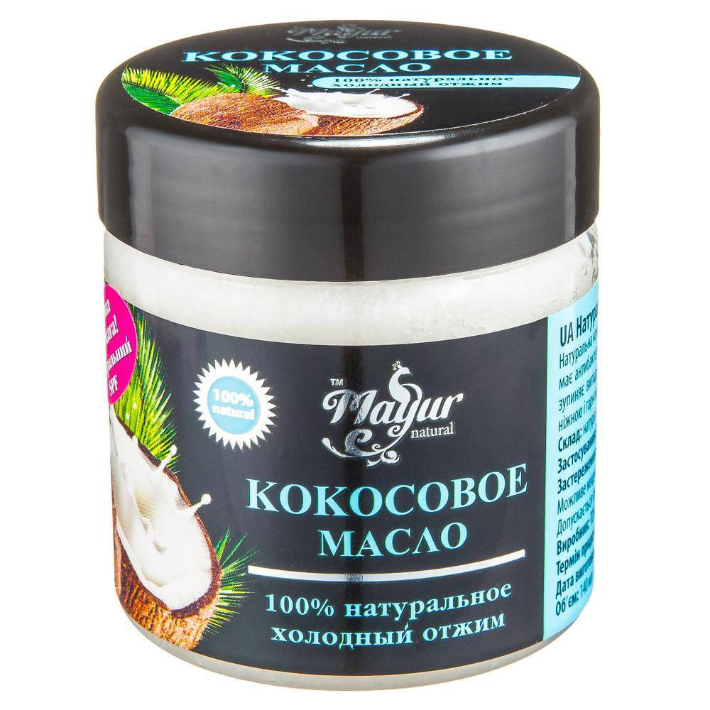 

Натуральное кокосовое масло ТМ «Mayur» 140мл