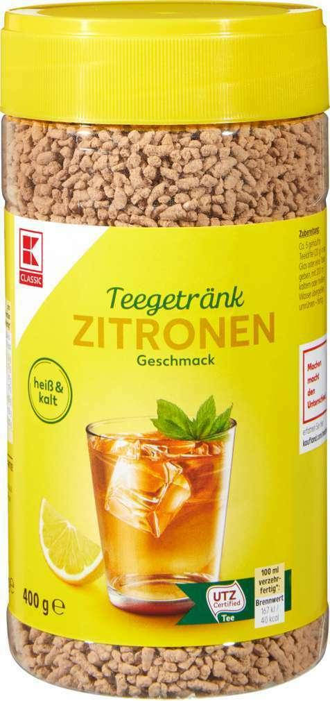 

Чайный напиток Лимон K-Classic Teegetränk Zitrone 400г Германия