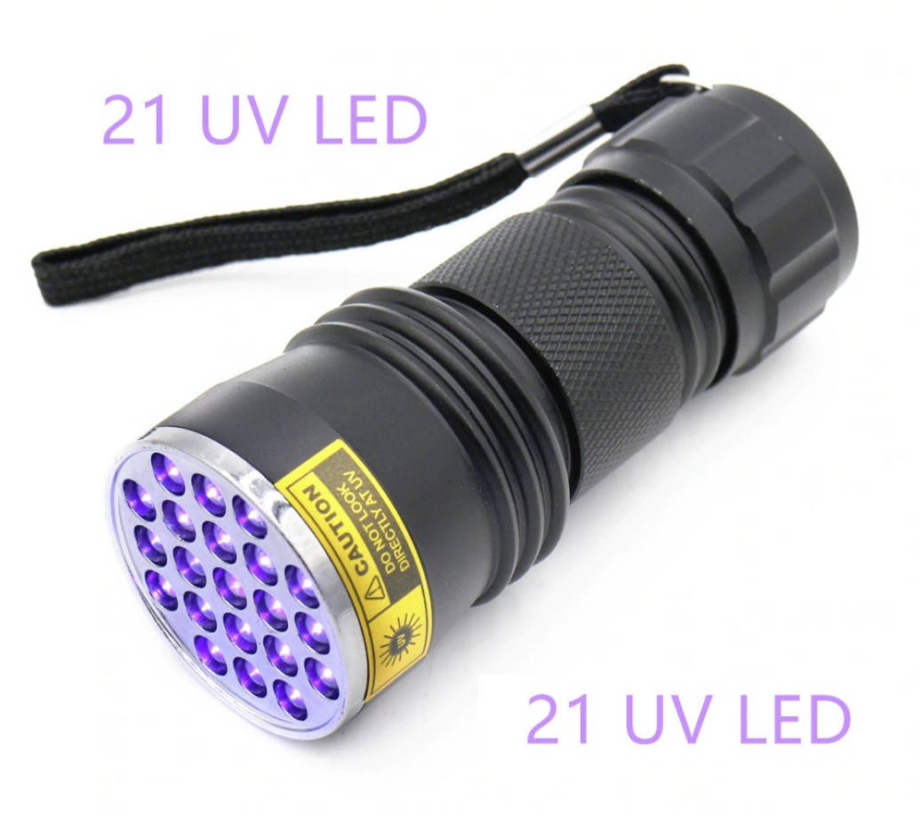 

Ультрафиолетовый фонарь (21UV LED)