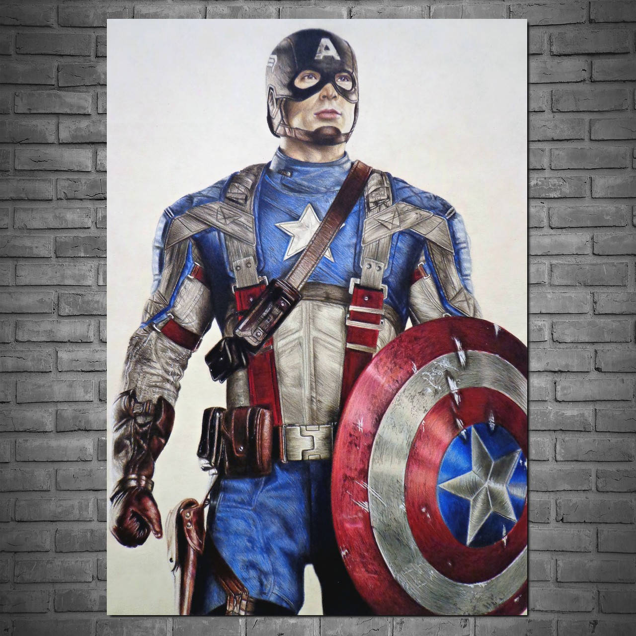 

Плакат "Капитан Америка, Captain America" (артикул 0743) 42, Полуглянец, 30