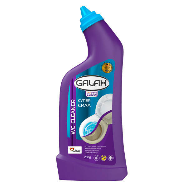 

Средство для мытья унитаза Galax Das Powerclean 724434 750 г