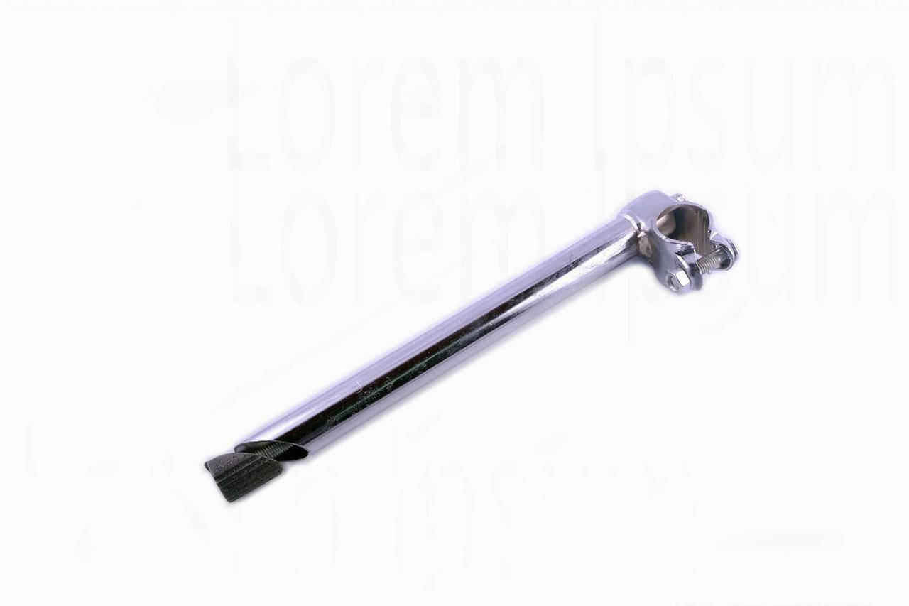 

Вынос руля велосипеда (под рулевую резьбовую) (L-250mm, D-22mm) (хром) (mod 1) DS