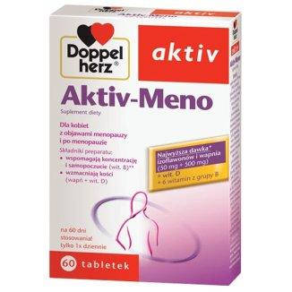 

Doppelherz aktiv Aktiv Meno витамины для женщин во время менопаузы 60 кап