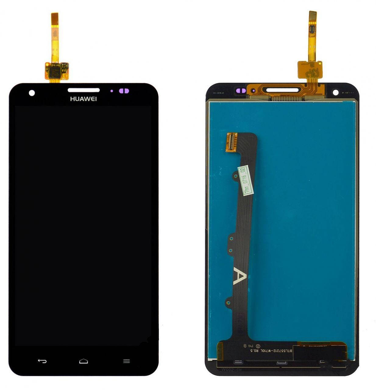 

Дисплей Huawei Ascend G750, Honor 3X G750 с тачскрином, Китай, черный