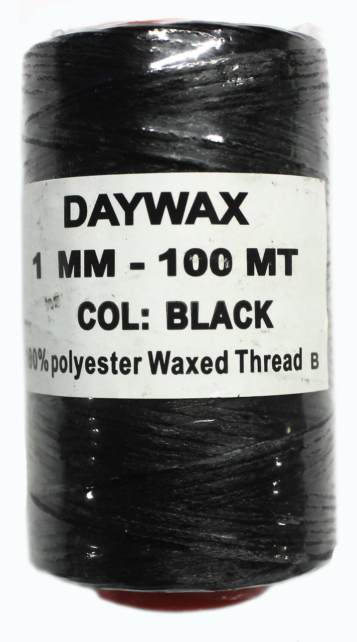 

Нитка вощеная Daywax 1,0мм 100м. Черный