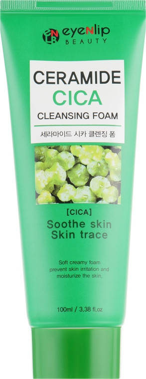

Пенка для умывания с керамидами и центеллой Eyenlip Ceramide Cica Cleansing Foam, 100 мл