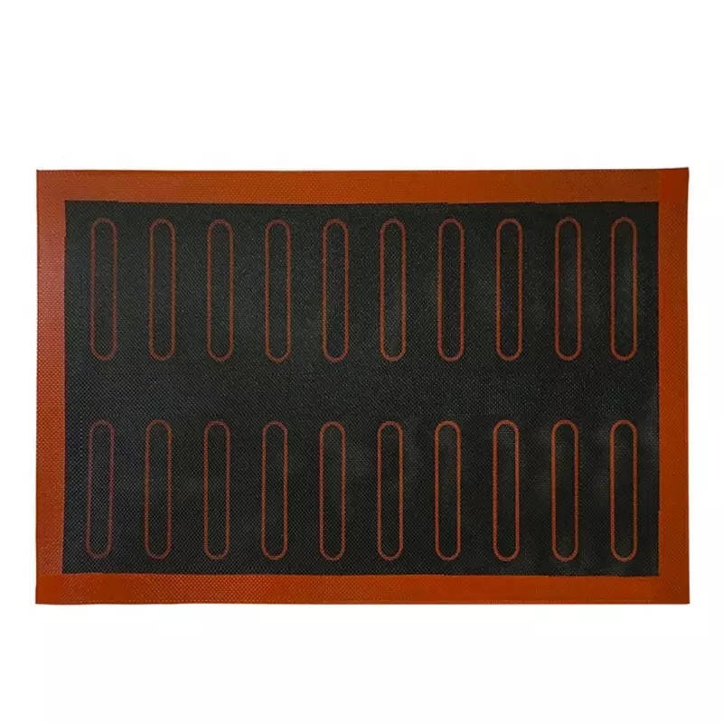 

Силиконовый коврик с разметкой для Эклеров темный 40*60 см