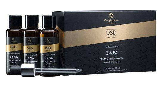 

№ 3.4.5A Лосьон Сайенс-7 против выпадения волос DSD De Luxe 3 х 35 мл