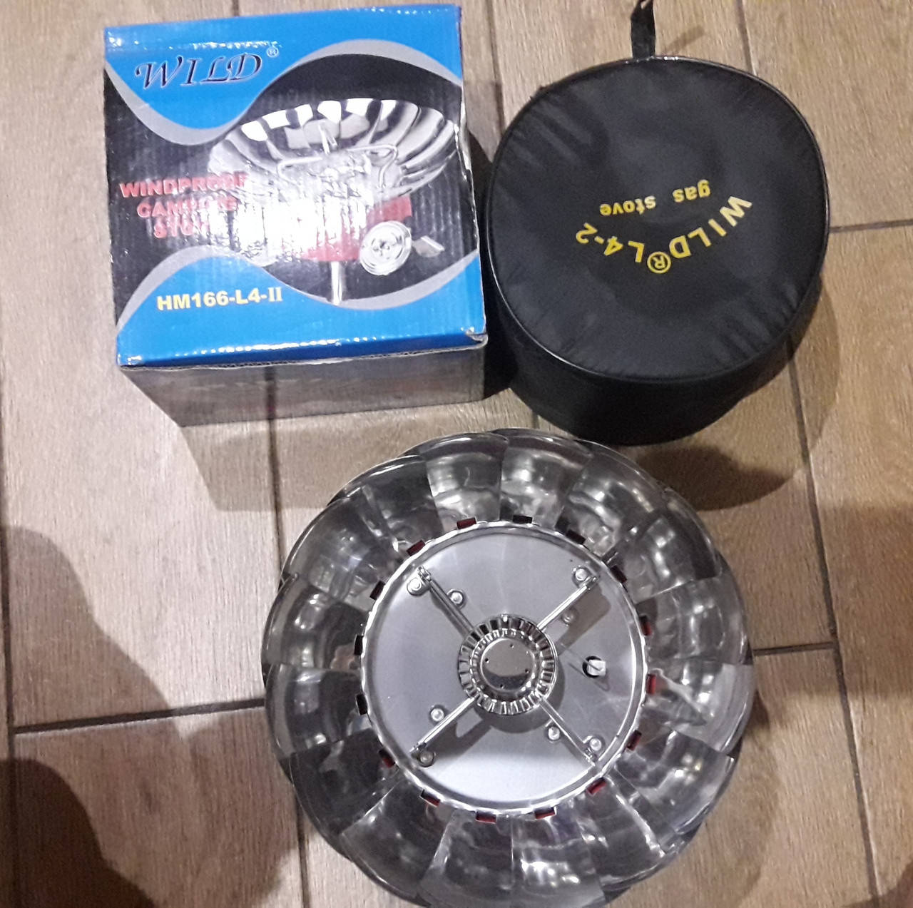 

Горелка газовая туристическая WILD HM 166- L4-ll