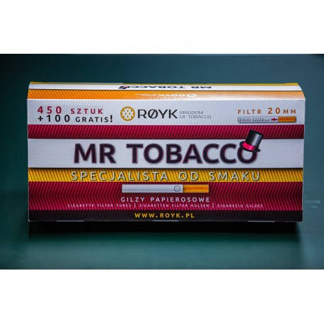 

Сигаретные гильзы MR TOBACCO