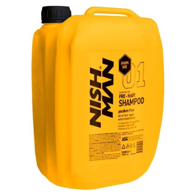 

Шампунь для волос Nishman Pro-Hair Shampoo 5000 мл