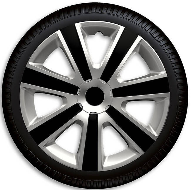 

Колпаки Argo R13 VR silver black ("карбон." спицы), (ARGO)