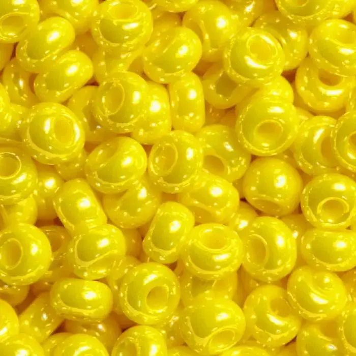 

Бисер Preciosa 10/0 цв. 88110, Непрозрачный блестящий OS, Желтый, Круглый