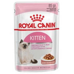 

Royal Canin KITTEN INSTINCTIVE IN GRAVY 85г Влажный корм для котят кусочки в соусе