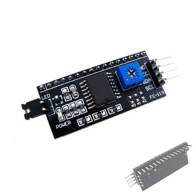 

Модуль IIC I2C SPI интерфейс, 1602 2004, PCF8591T, Arduino