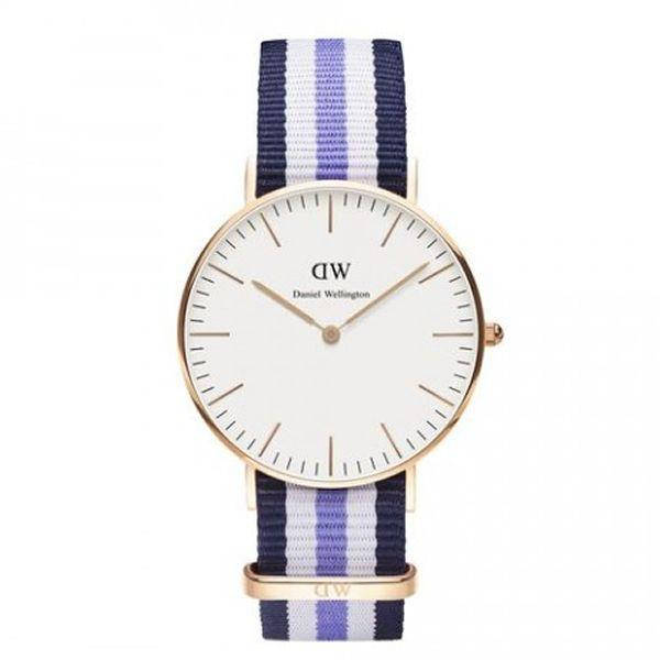 

Часы Daniel Wellington ( blue-white-purple )