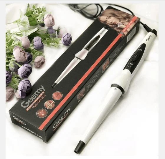 

Керамическая плойка для волос Geemy GM 2815 / Конусная плойка для локонов Shopolife