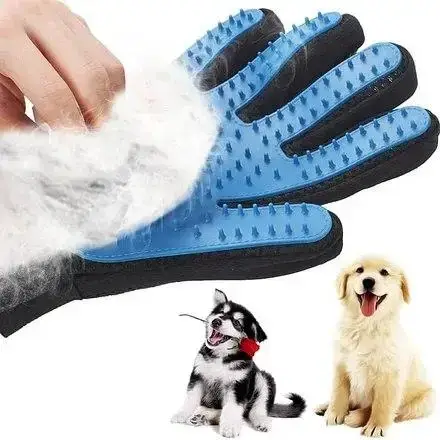 

Перчатка для вычесывания шерсти с домашних животных PET GLOVES True Touch, Бирюзовый