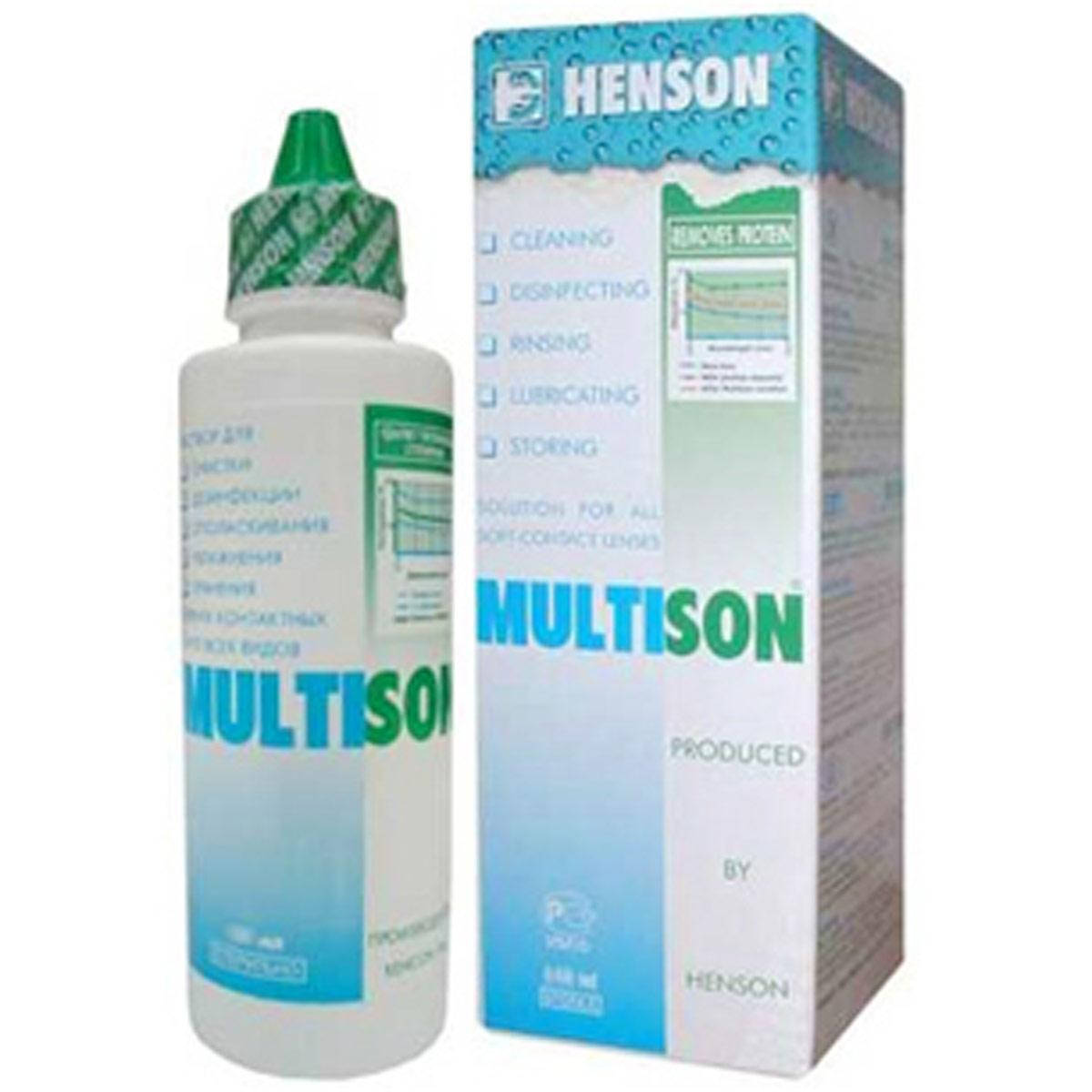 

Раствор для контактных линз Henson Multison 375 ml