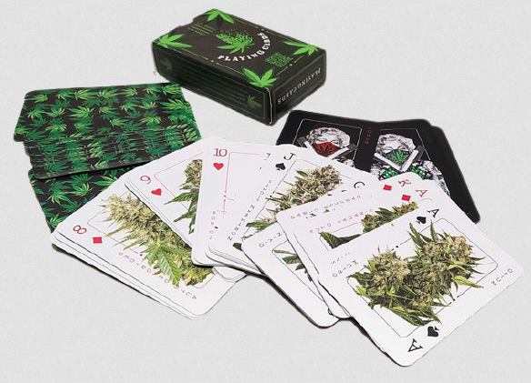 

Игральные карты "Weed Seeds" (полная колода,55 листов)