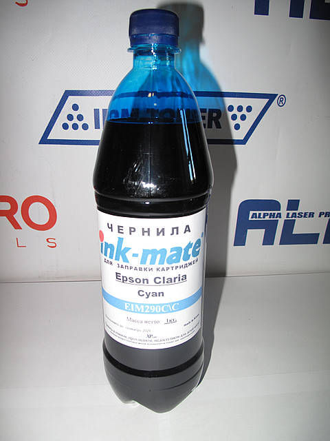 

Чернила ( 1кг.) Epson L800/P50/T50 cyan Ink-mate Claria EIM-290C