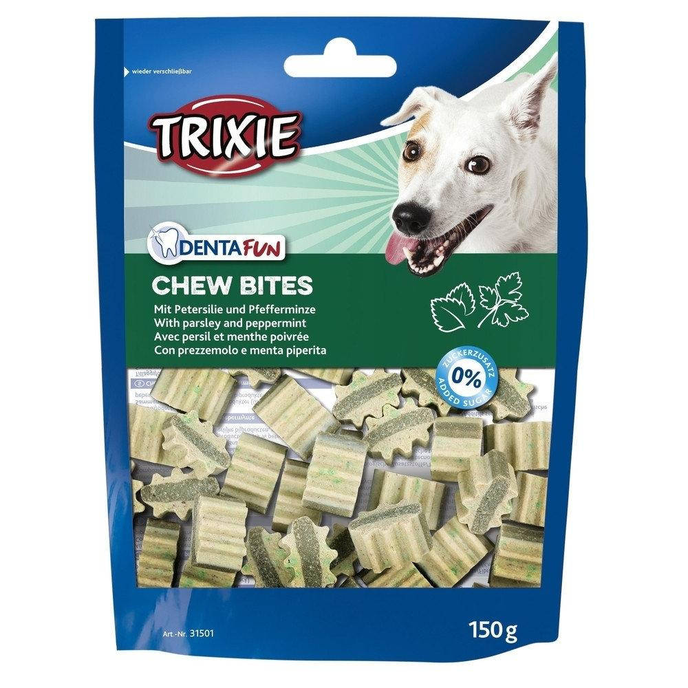 

Trixie TX-31501 Chew Bites - лакомство для собак 150 гр с мятой