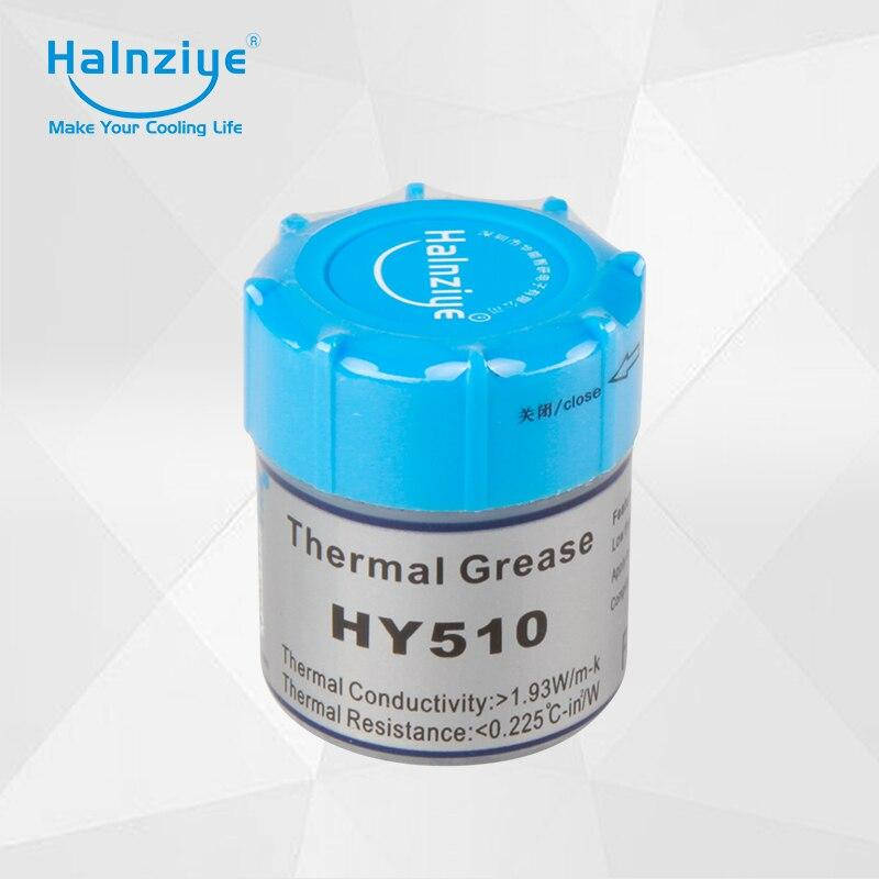 

Термопаста HY510 Halnziye (теплопроводность 1.93Вт/мК), серая, 10 г. банка