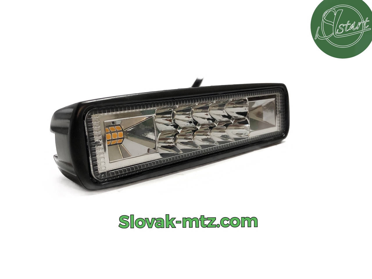 

Светодиодная LED фара 20Вт (светодиоды 2w x10шт +Стробоскопы ) Широкий луч