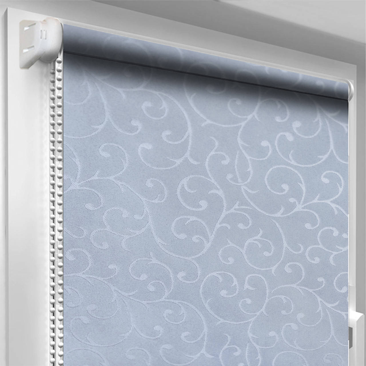 

Рулонная штора DecoSharm Акант 2267 Голубая, Голубой