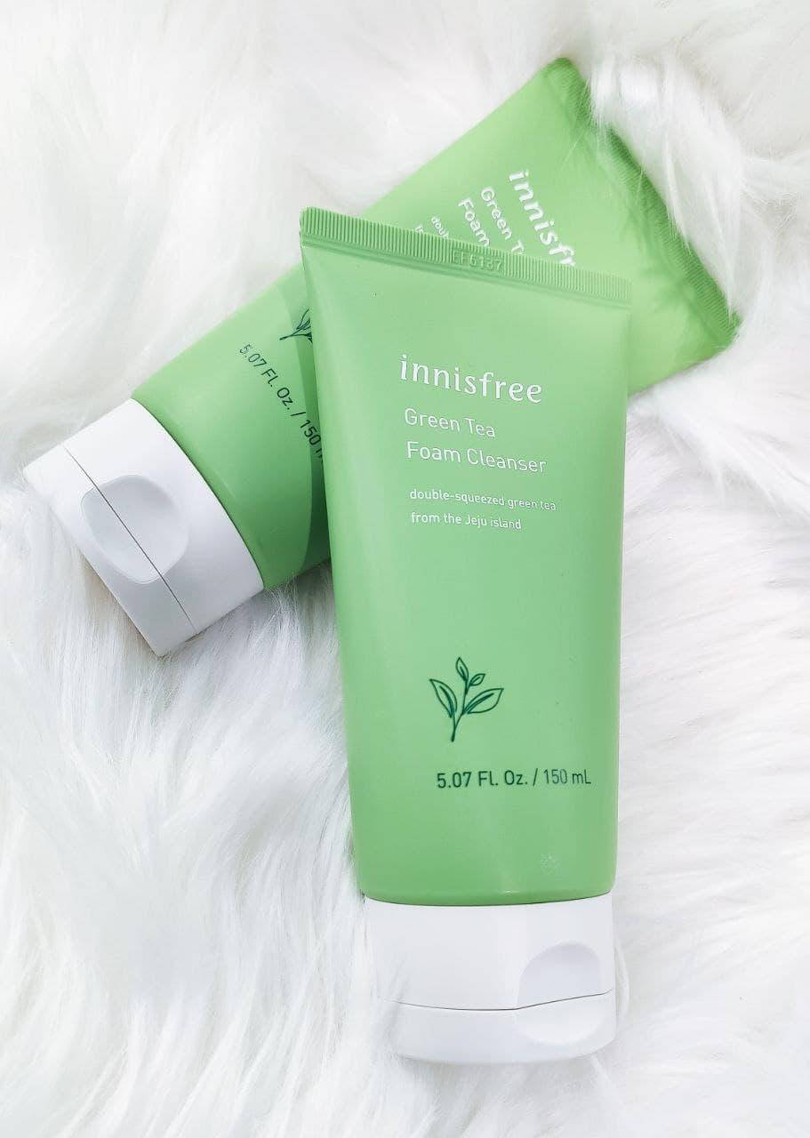 

Пенка для умывания с зеленым чаем innisfree green tea foam cleanser 150 мл
