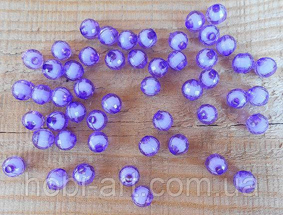 

Бусини скляні 8 мм. № 10 10шт.