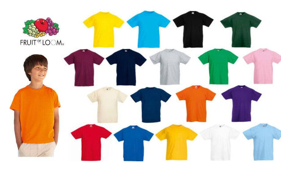 

Детская футболка Valueweight T Fruit of the loom