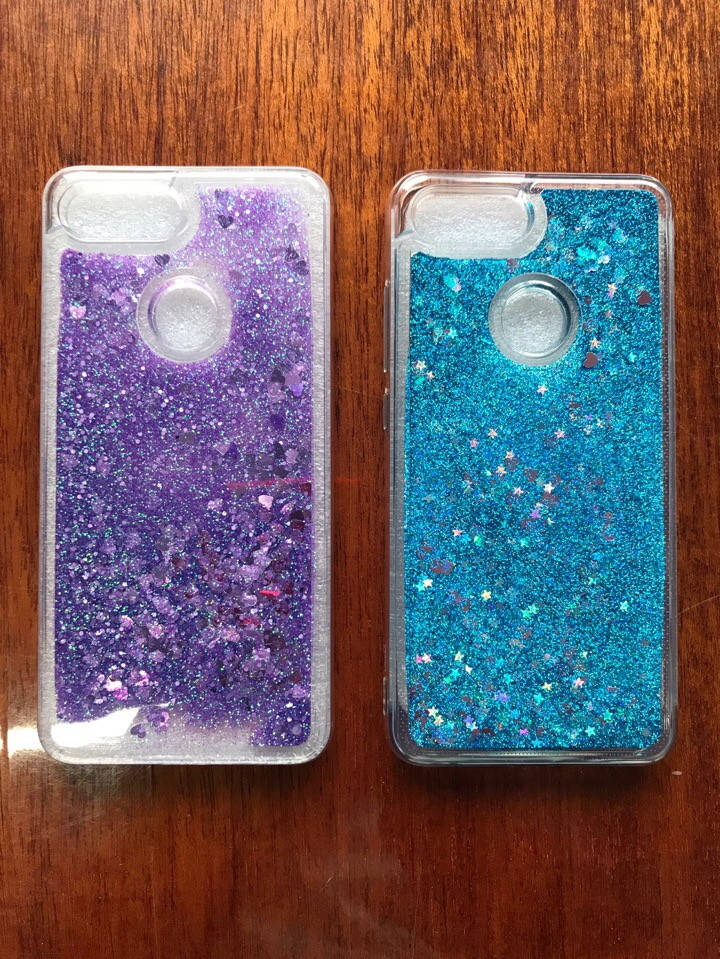 

Силиконовый чехол с блестящими переливами для Xiaomi Мі 8 lite, Разные цвета