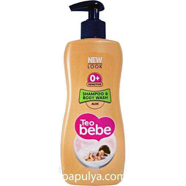 

Детский шампунь и гель для душа Teo bebe 0+ Aloe ,400 мл